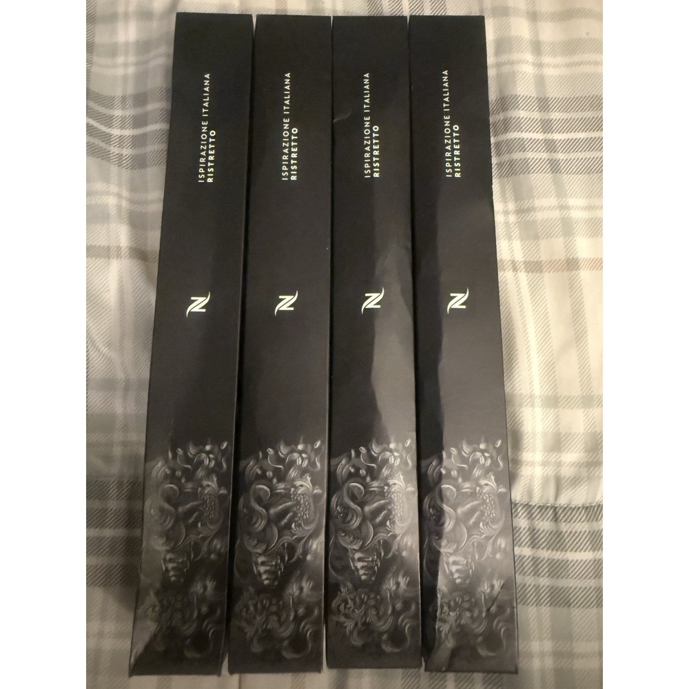Nespresso 40 Ct Italiana Ristretto OriginalLine Coffee Pods 4 Packs of 10 NEW